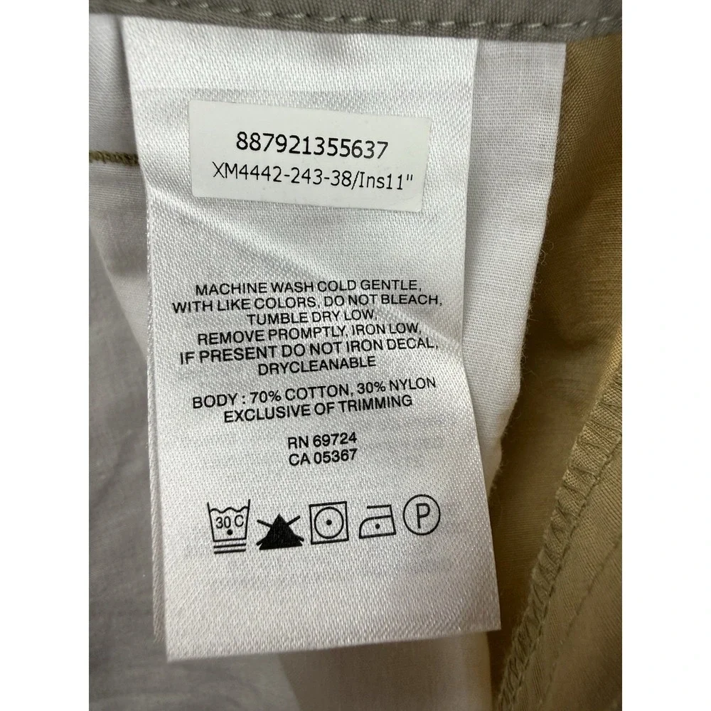 Columbia Shorts Mens‎ 38 Tan Hiking Outdoor Cargo Zip Pocket NWOT